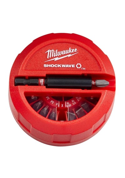 Milwaukee Bits Uç Seti 15 Parç Shockwave Impact Duty 4932430904