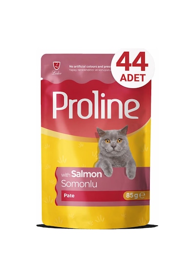 Proline Pouch Somonlu Yaş Kedi Mama 44 X 85 Gr