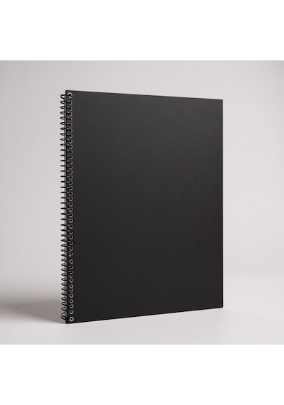 Fark Tanıtım Kareli Spiralli Not Defter, A4 Boyut 21x29,7 Cm , 60 Yaprak, 90gr. Ivory Kağıt, Ofis İçin İdeal Si Çok Renkli