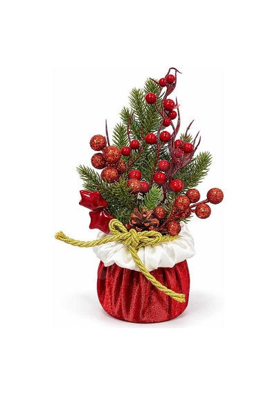 Kokinalı Kozalaklı Mini Çam Aranjmanı 25 Cm