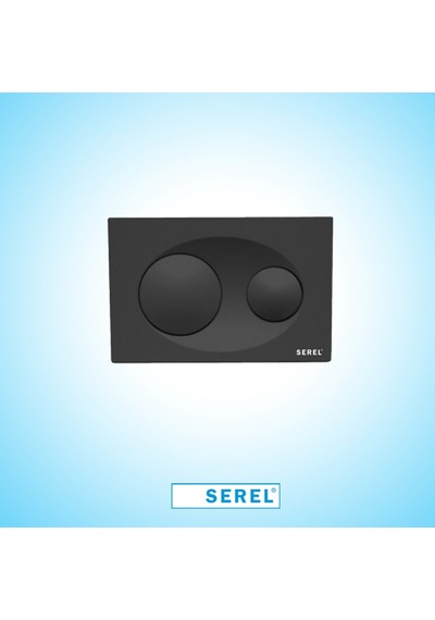 Serel Gömme Rez.için Yuv.panel Siyah