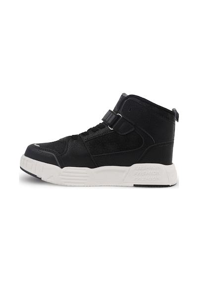 Sneaker Ortopedik Taban Unisex Çocuk Spor Ayakkabı Siyah