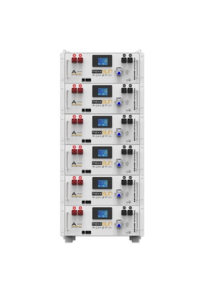 Mexxsun 48 Volt-100ah 4.8kwh Lifepo4 Kaset/rack Tipi Lityum Akü