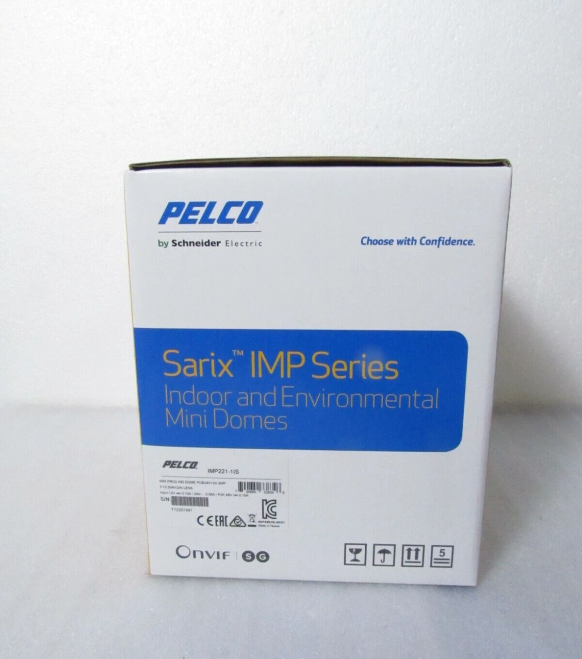 Pelco Imp221a 1ıs Ip Dome Kamera 5mp