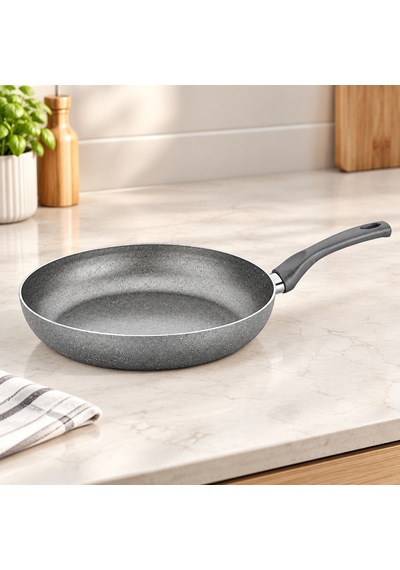 Granit Tava 20 Cm Tek Saplı