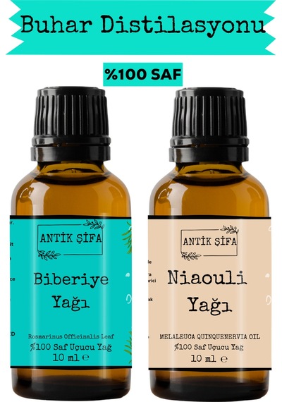 Biberiye Yağı Ve Nioli Uçucu Yağı 10ml 10 Ml - %100 Seyreltilmemiş, Doğal 20 ML