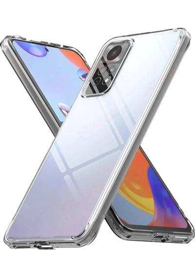 Gld-spt- Newface Xiaomi Redmi Note 12 Pro 4g Kılıf Lüx Şeffaf Silikon