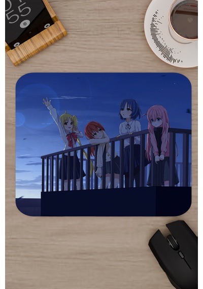 Bochi The Rock Anime V5 - 22x18 Gaming Kauçuk Kaymaz Taban Mouse Pad Fare Altlığı