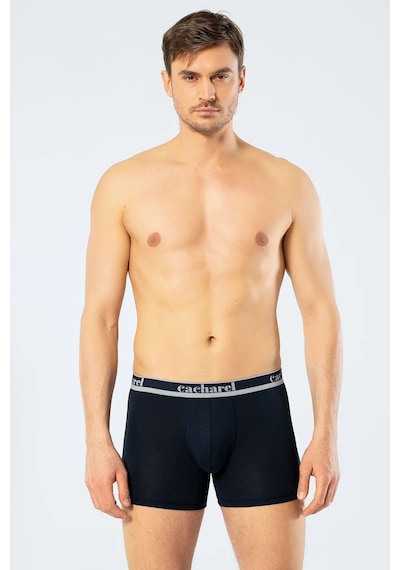 Cacharel 1337 Erkek 3'lü Likralı Boxer-lacivert&indigo&saks Lacivert