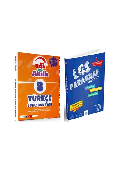 Tammat 8.sınıf Hızlı Ve Akıllı Türkçe Ve Paragraf Soru Bankası Seti 2 Kitap