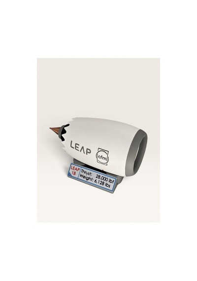 Jet Motoru Maketi - Cfm Leap 1b