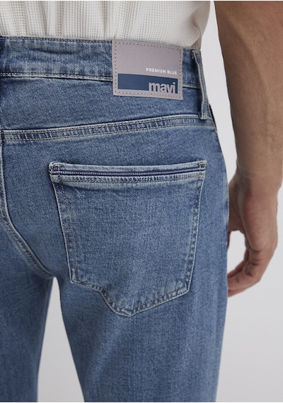 Mavi - Marcus Premium Blue Vintage Indigo Mavisi Jean Pantolon 0035190654 Mavi