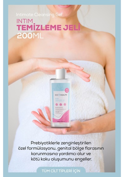 Ecc Health Hassas Ciltler İçin İntim Temizleme Jeli 200 ML