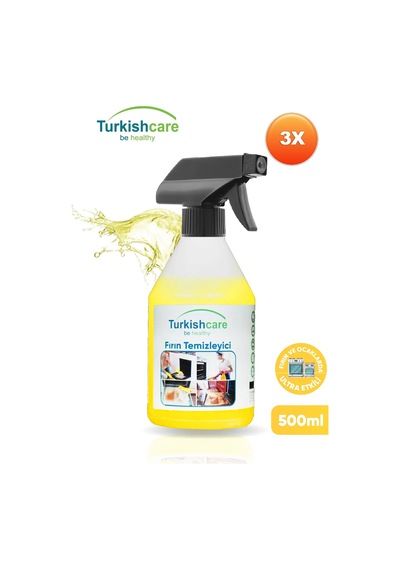 Fırın Temizleyici 500 Ml. Üçlü Set Diğer