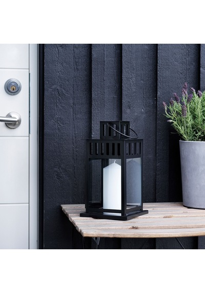 Ikea Borrby Fener 28 Cm Siyah