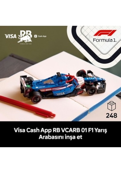 Lego F1 Yarış Arabası Model Seti - Yetişkinler İçin