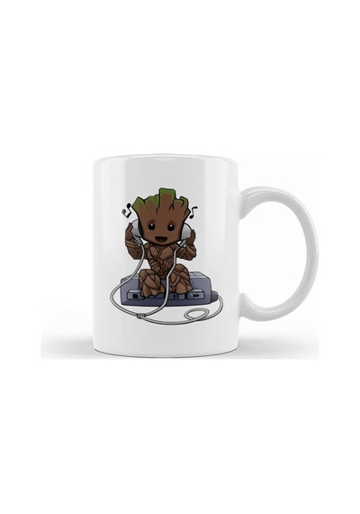 Baby Groot Walkman Kupa Bardak Porselen Karışık