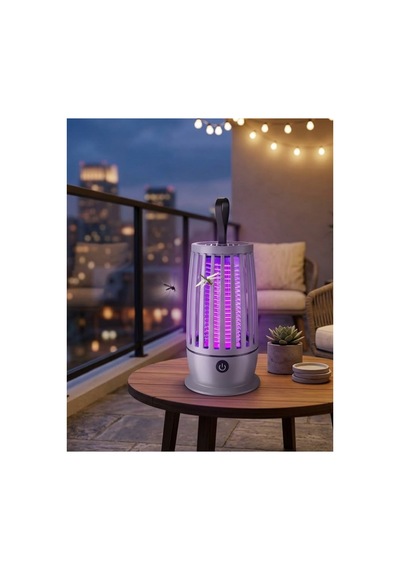 Elektrikli Böcek Öldürücü Uv Işıklı Gece Lambası Sessiz Çalışan Geniş A - Hs08372895-5