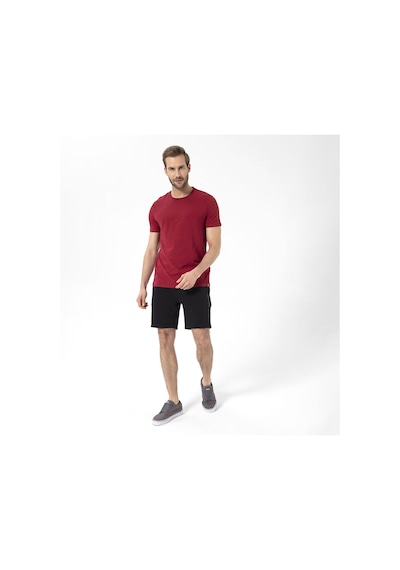 Routefield Tri Erkek Tişört Bordo Bordo