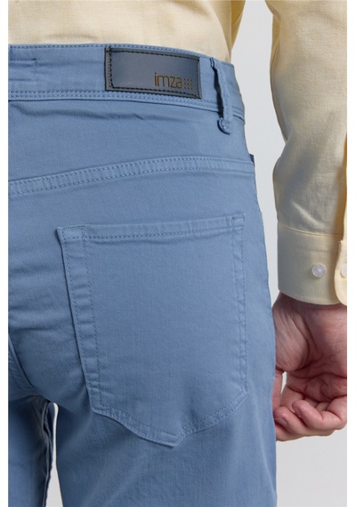 İmza A.turkuaz 5 Cep Düz Paça Gabardin Slim Fit Pamuklu Pantolon 1003260318