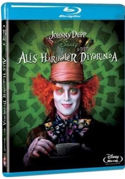 Alice In Wonderland Alis Harikalar Diyarında Blu-ray