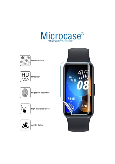 Huawei Band 8 İçin Tpu Ekran Koruma Filmi - Şeffaf Al3384