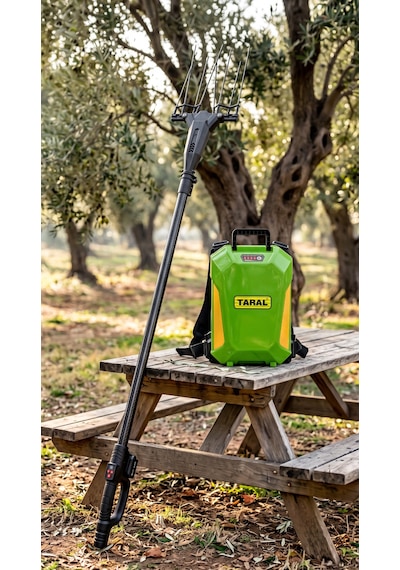 Taral Special 400 W Sırt Bataryalı Zeytin Hasat Makinesi 12 Volt
