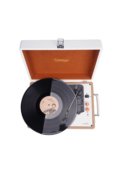 Umie Vintage Um-p353 Pikap Bluetooth'lu 3.5mm Auxın&rcao Destekli Müzik Kutusu