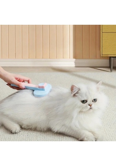 Plastik Kedi Ve Köpekler İçin Kendini Temizleyen Tüy Fırçası