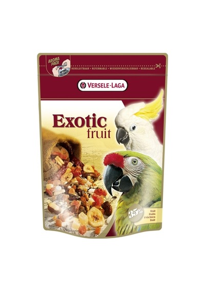 Versele Laga Exotic Fruit Meyve Karışımı Papağan Ve Paraket Yemi 600 G