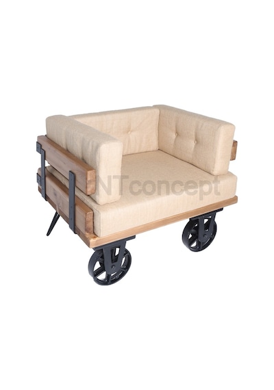 Ntconcept Ntconcept Masif Ağaç Loft Koltuk (353417912)