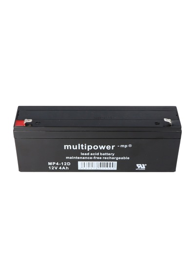 Çok Güçlü Mp4-12d Kurşun Pil, 4.8mm Faston Fişi
