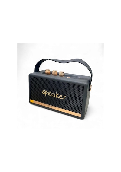 Rose Sp-431 Taşınabilir Şarjlı Bluetooth Hoparlör - Siyah
