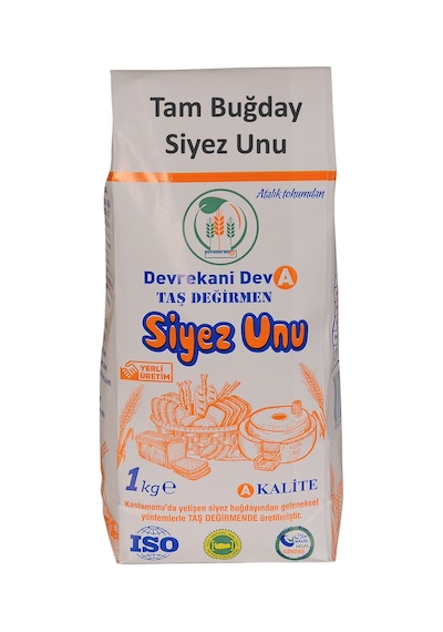 Kastamonu Taşdeğirmen Tam Siyez Unu 1 KG