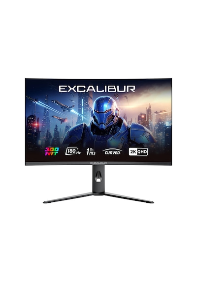 Casper Excalibur M.E315QVC-C 31.5" 180 HZ 1 MS Pivot Curved HDR10 300NIT Oyuncu Monitörü