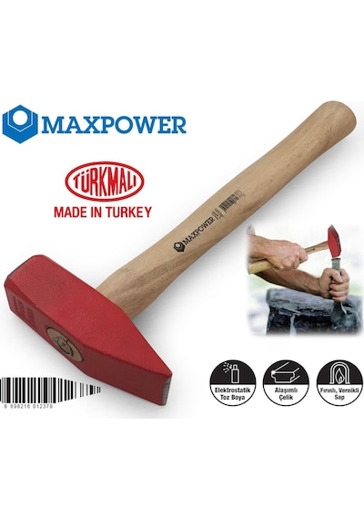 Maxpower Ahşap Saplı Çekiç 1500 Gr