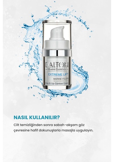 Kuru Kırışık Olgun Ciltlere Pürüzsüzleştiren Kırışıklık Gideren Sıkılaştırıcı Extreme Lıft Göz Kremi - 56792023