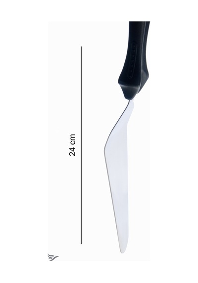 Üçlü Silikon Saplı Spatula Seti Silikon Çok Renkli Diğer
