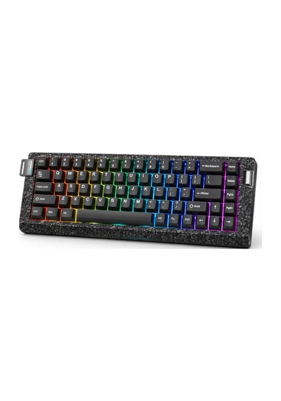 Ajazz Ak680 V3 8000 Hz Manyetik Rgb Oyuncu Klavyesi Siyah Ice Island