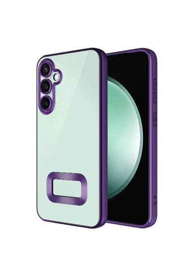 Galaxy Uyumlu S23 Fe Kılıf Kamera Korumalı Logo Gösteren Zore Omega Kapak Çok Renkli
