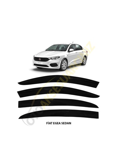 Fiat Egea Sedan Cam Rüzgarlığı Mugen 4 Lü Takım N11.10436