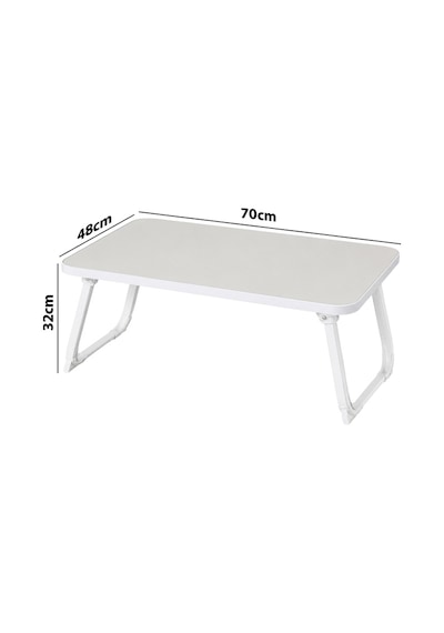 Sunup Sn-29694 Katlanabilir Laptop Masası Ve Yatak Koltuk Üzeri Tepsisi Beyaz 70x48cm