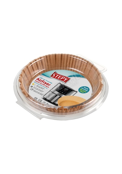 Stepy Airfry Pişirme Kağıdı Jumbo Yuvarlak 20 Cm 25'li
