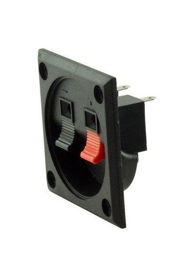 Electroon Ikili Hoparlör Terminali Kare 57X57Mm - 100Adet