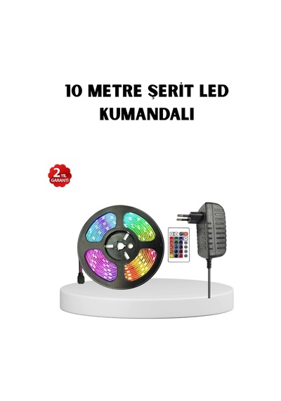Renkli Smart Led Şerit Suya Dayanıklı Esnek Enerji Tasarruflu Çok Renkli