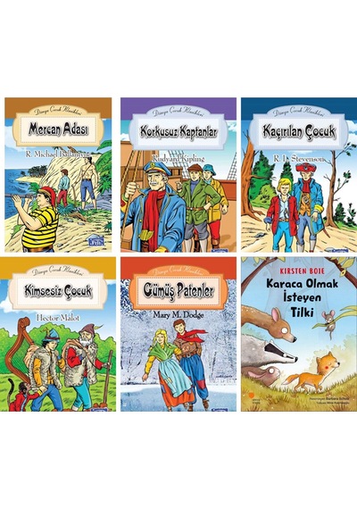 Karaca Olmak İsteyen Tilki Kirsten Boie Ve Parıltı Yayınları 6 Kitap Set