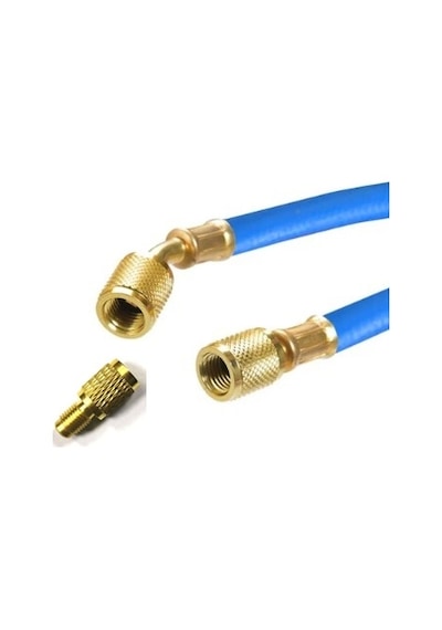 "Gaz Basma Hortumu 90Cm (R134-R22-R404 Uyumlu + 410 Aparatı)