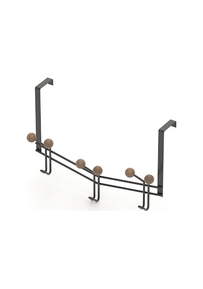 Teknotel Kapı Askısı Banyo Askısı Düzenleyici Mg088 Siyah