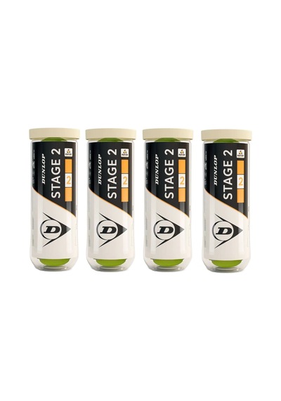 Dunlop Tb Stage 2 Orange 3'lü 4 Kutu Çocuk Tenis Topu