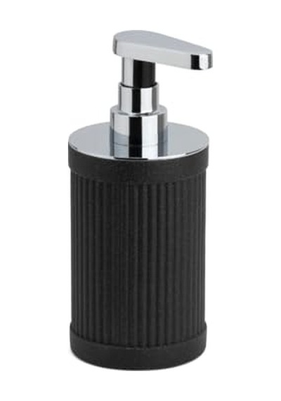 Tr Reçine Tezgah Üstü Sıvı Sabunluk Siyah-krom 187x80x91 Mm Diğer
